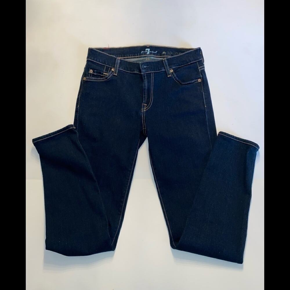 7 FOR ALL MAN KIND WOMENS “THE SKINNY” JEAN SIZE 27